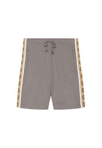 Gucci Cotton Jersey Shorts Grey