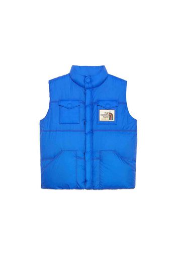 Gucci x The North Face Down Vest (FW21) Blue