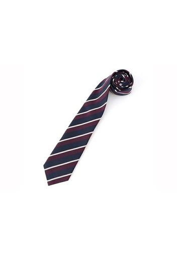 Gucci Striped Tie Navy/Purple/White