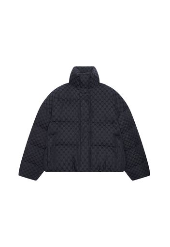 Gucci x Balenciaga The Hacker Project Hacker BB Puffer Jacket Black Dark Grey