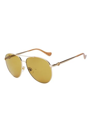 Gucci Aviator Sunglasses Yellow/Gold (GG1088S-003-61)