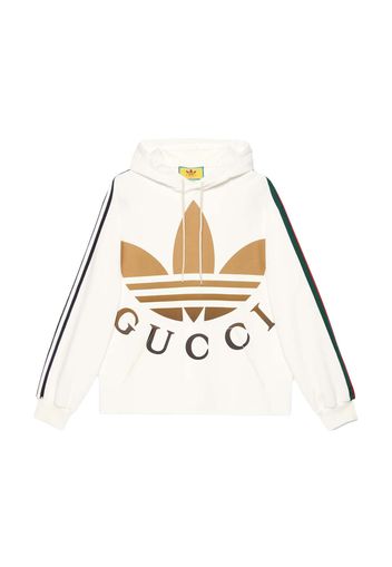 Gucci x adidas Hooded Sweatshirt Ivory