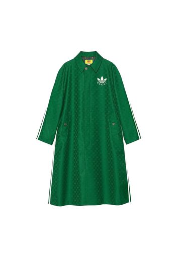 Gucci x adidas GG Trefoil Jacquard Coat Green