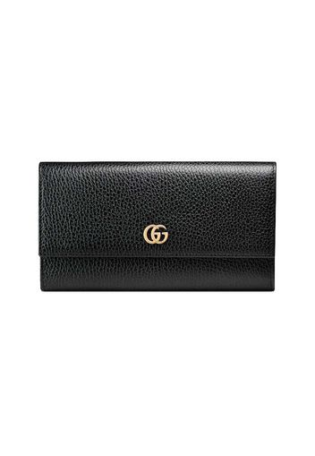 Gucci GG Marmont Leather Continental Wallet Black