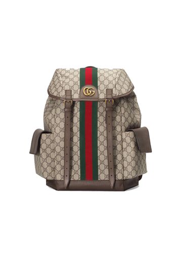 Gucci Ophidia GG Backpack Medium Beige/Ebony