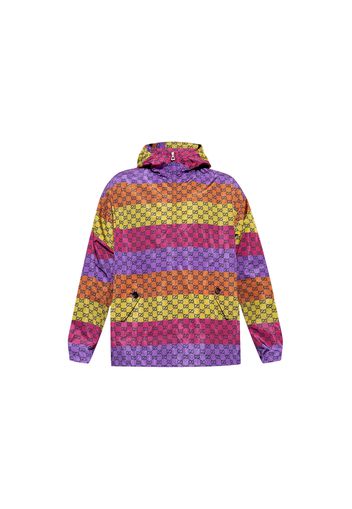 Gucci GG Print Hooded Jacket Multi