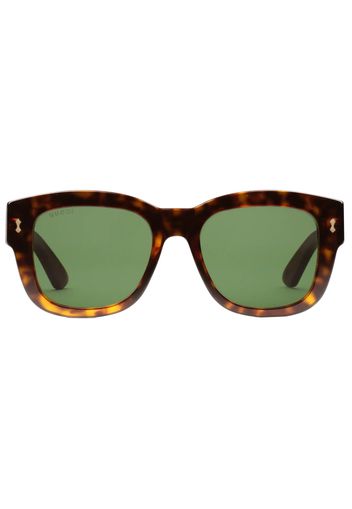 Gucci Rectangular Frame Sunglasses Tortoiseshell (691368 J0744 2330)