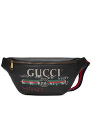 Gucci Coco Capitan Logo Belt Bag Vintage Logo Black