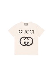 Gucci Oversize with Interlocking G T-shirt White/Black