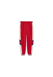 Gucci Neoprene Track Webbed Pant Red/Ivory/Blue/Red