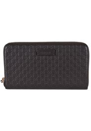 Gucci Zip Around Wallet MicroGuccissima Brown