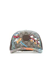 Gucci x Disney Donald Duck Print Trucker Cap Ebony/Beige/Black/Multi