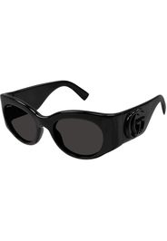 Gucci Oval Sunglasses Black/Grey (GG1544S-001-53)