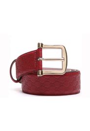 Gucci Belt MicroGuccissima 1.5W Red