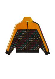 Gucci x adidas Macro GG Zip Jacket Black/Yellow