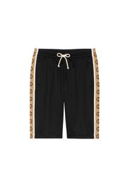 Gucci Technical Jersey Shorts Black