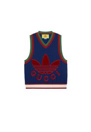 Gucci x adidas Viscose Vest Blue