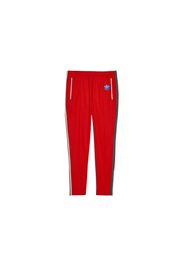 Gucci x adidas Cotton Jersey Sweatpants Red