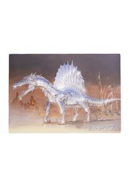 Hajime Sorayama x 2G Dinosaur 4 Poster Metilic Silver