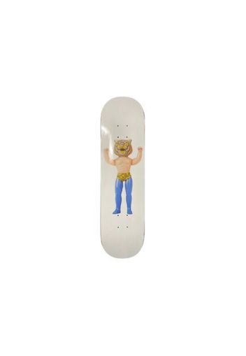 Haroshi x Together Together Tiger Skate Deck White