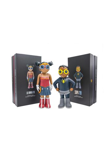 Hebru Brantley Power Duo Figure Set Black/Red