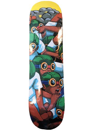 Hebru Brantley x ComplexCon Flyboy Skateboard Deck Yellow