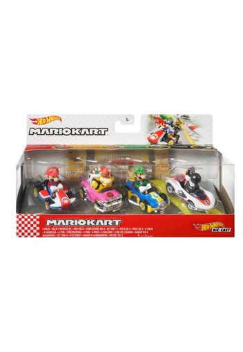 Hot Wheels Mario Kart Bundle 4-Pack