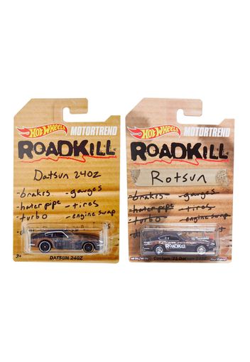 Hot Wheels MOTORTREND ROADKILL Rotsun Custom '71 & Datsun 240Z Set