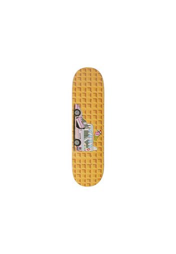 HUF x Ice Cream Fast Serve Skate Deck Strawberry