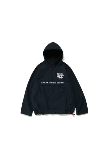 Human Made Half Zip Anorak Jacket Navy