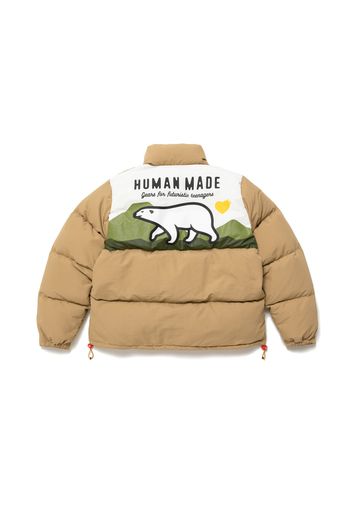 Human Made Polar Bear Down Jacket Beige