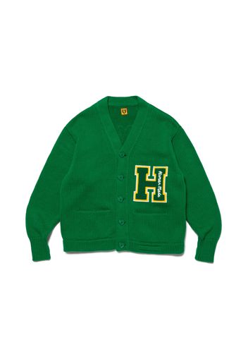 Human Made Low Gauge Knit Cardigan Green