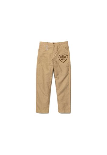 Human Made Heart Logo Chino Pants Beige