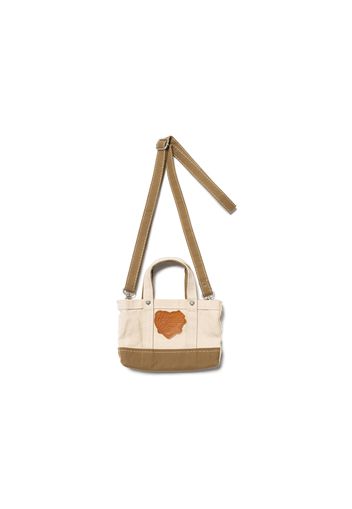 Human Made Heavy Canvas Mini Shoulder Tote Bag Beige