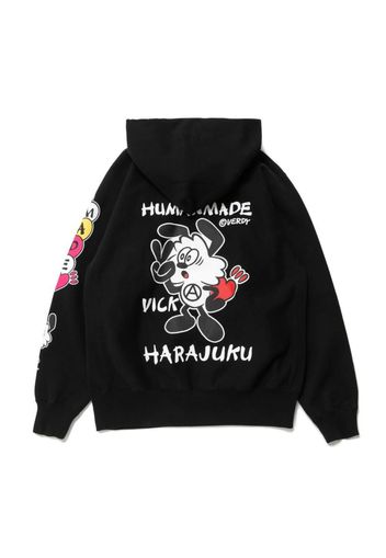 Human Made x Verdy Vick Pizza Hoodie Black