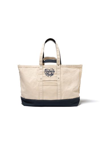 Human Made Heavy Canvas Large Tote Bag Navy