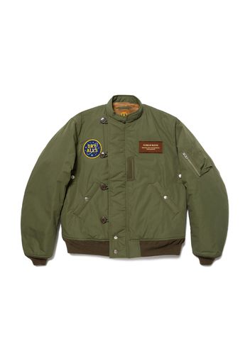 Human Made Bear Flight Jacket Olive Drab