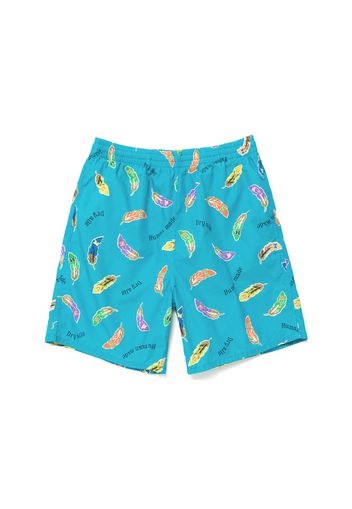 Human Made Feather Shorts Blue