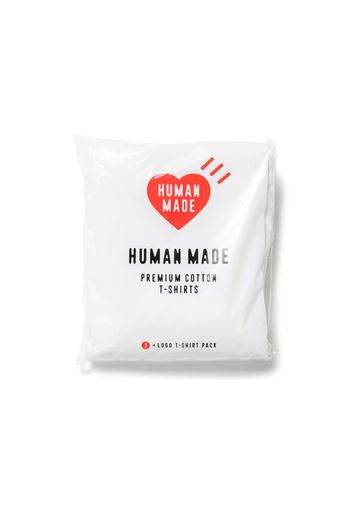 Human Made 3 Pack Premium Cotton T-Shirt White