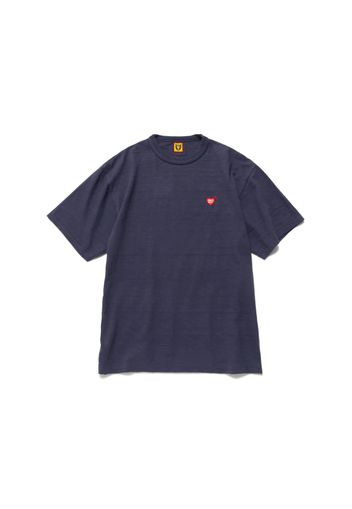 Human Made Heart Badge T-Shirt Navy Red