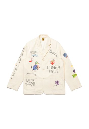 Human Made Printed Jacket White