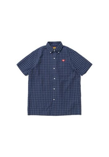 Human Made Checked BD S/S Shirt Navy