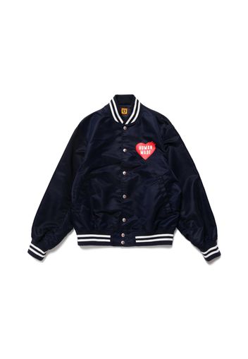 Human Made Nylon Stadium Jacket Navy