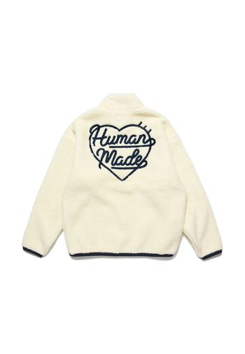 Human Made Boa Fleece Pullover White