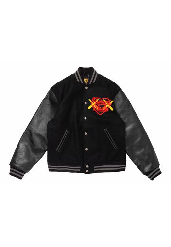 Human Made x KAWS Varsity II Jacket Black