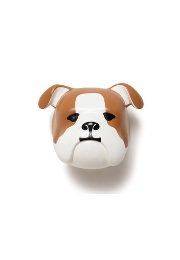 Human Made Bulldog Hariko Figure White Brown