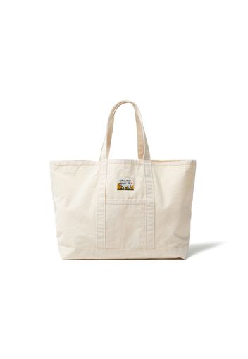 Human Made Grocery Tote Bag Natural White