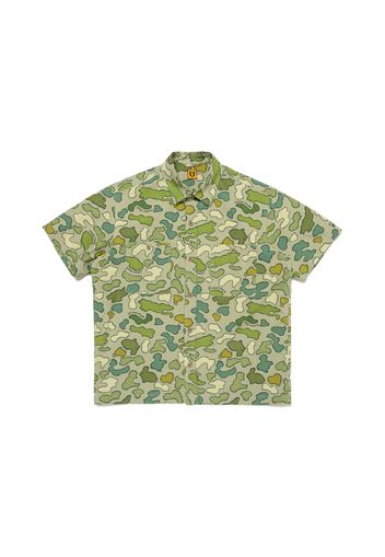 Human Made x KAWS Made Camo Shirt Olivedrab