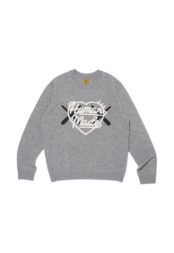 Human Made x KAWS Knit Sweater Grey