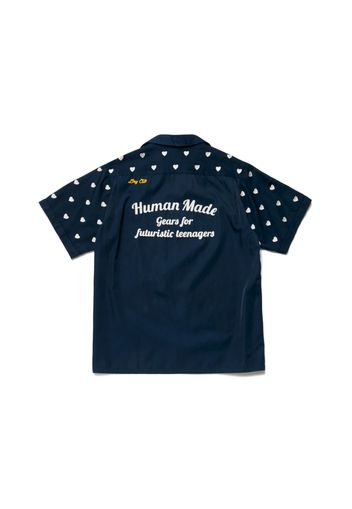 Human Made Embroidery S/S Shirt Navy